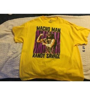 Macho man Randy savage WWE WWF men’s T-shirt sz XL